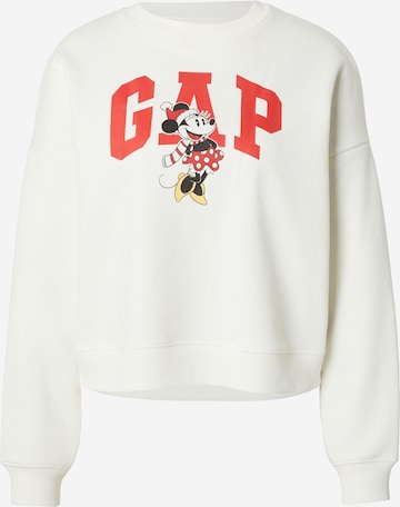 Gap Petite Majica | bela barva: sprednja stran