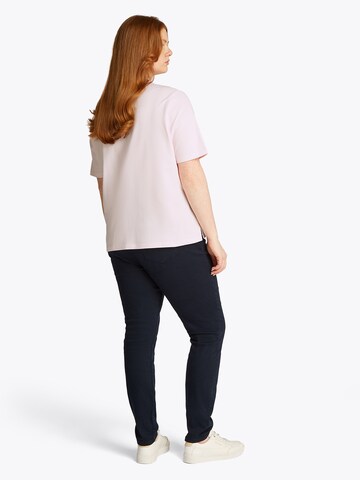 Tommy Hilfiger Curve Shirt '1985' in Pink