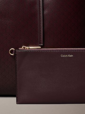 Calvin Klein Shopper táska - piros