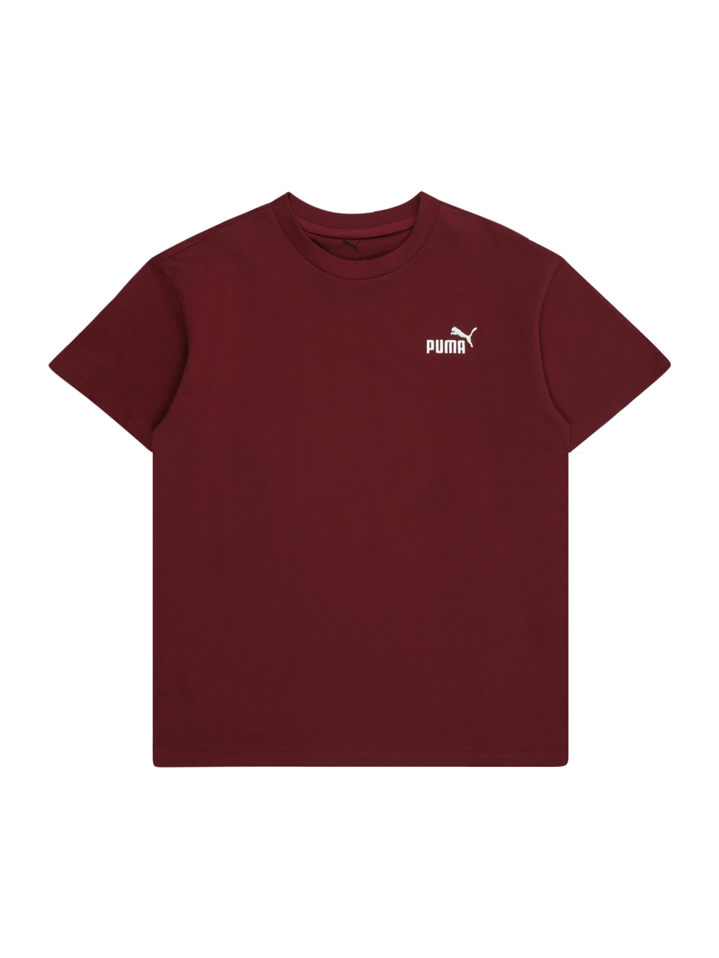 PUMA Shirt 'Ess No. 1' in Red: front