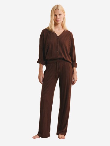 ETAM Pyjamahose 'Berenice' in Braun