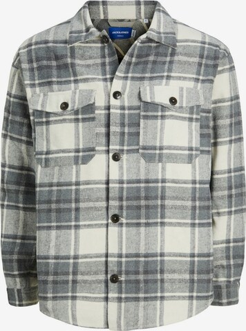 JACK & JONES Button Up Shirt in Beige: front