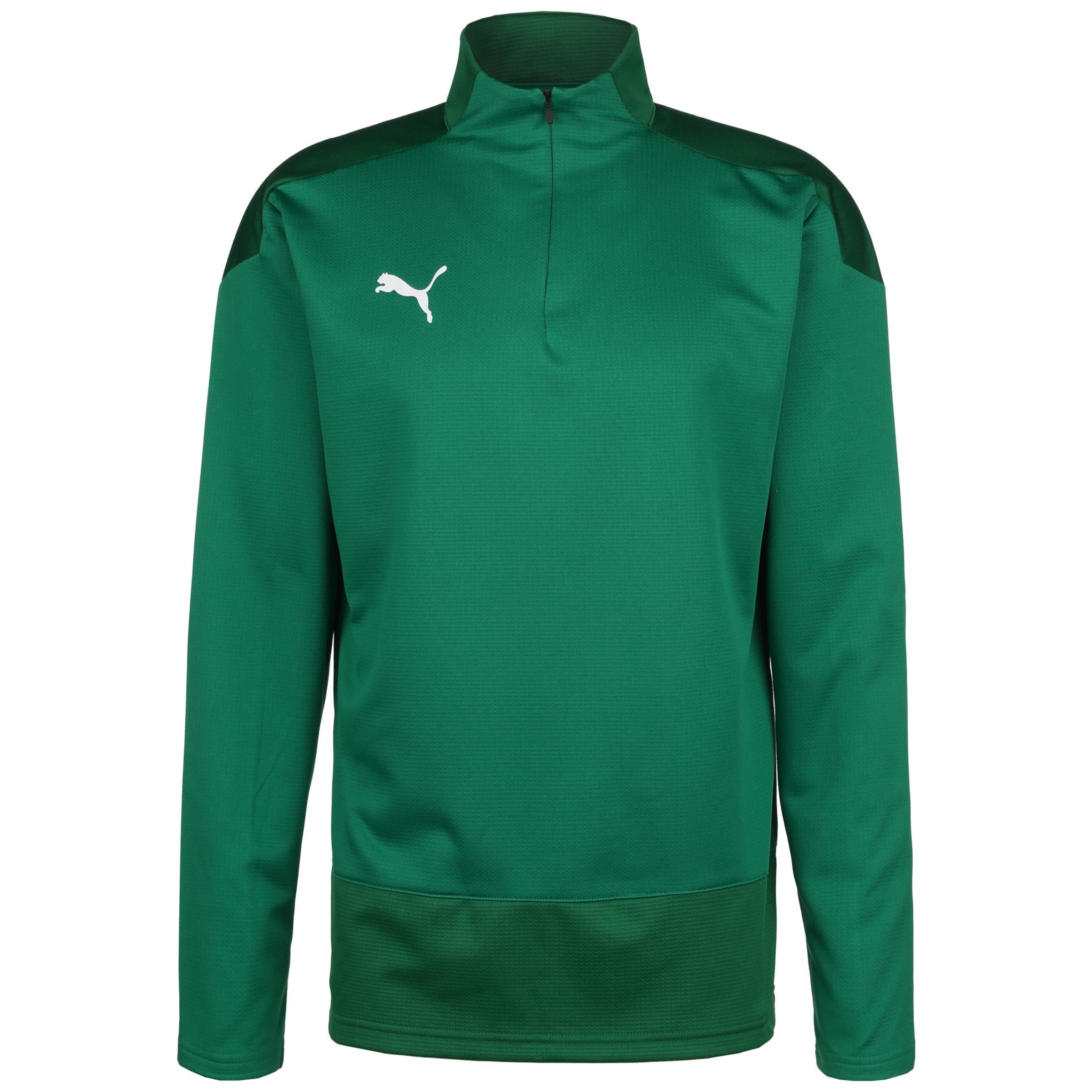 PUMA Performance Shirt in Green: front