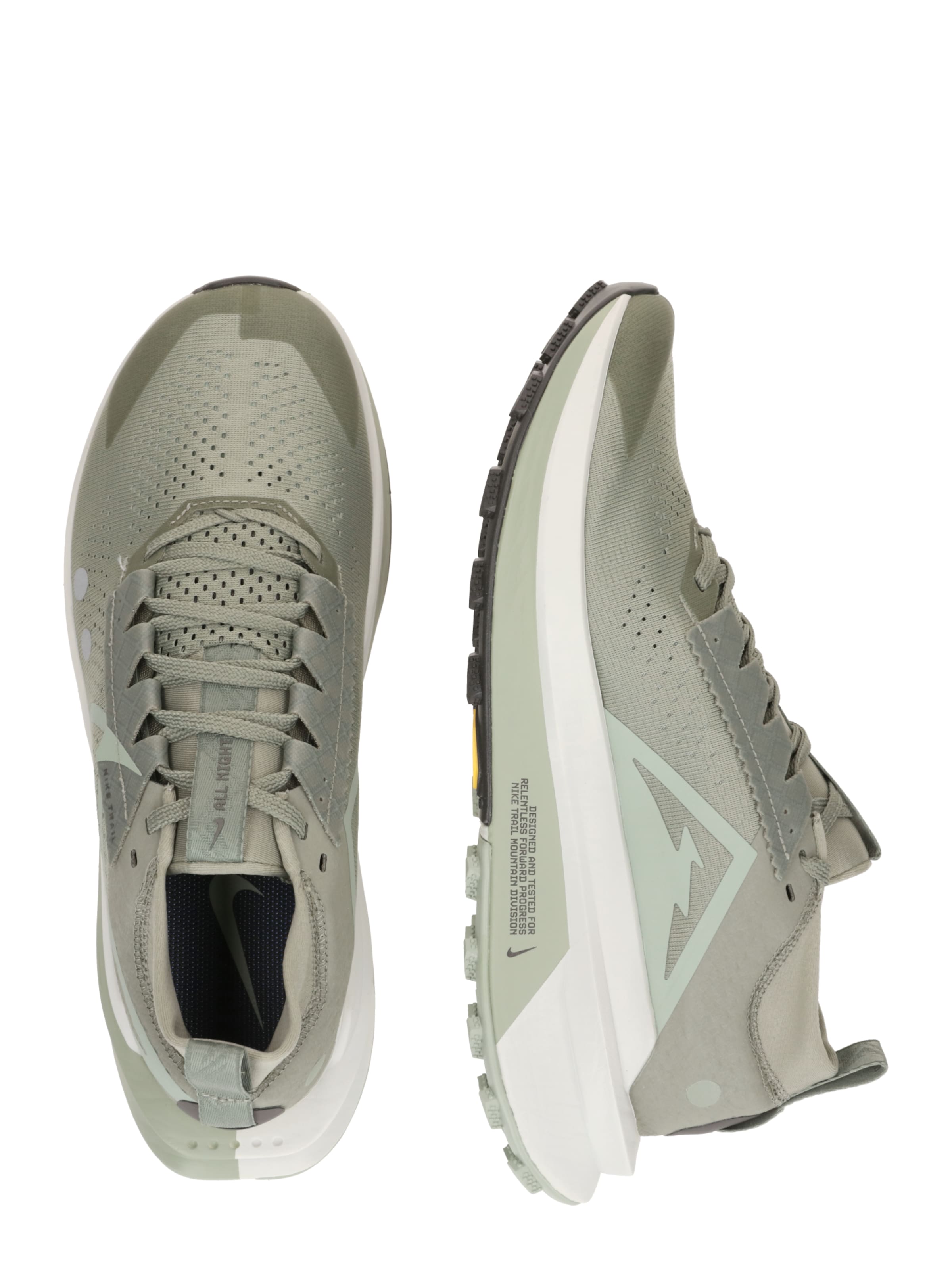 Nike Sportswear Rövid szárú sportcipők 'ZOOMX ZEGAMA TRAIL 2' - zöld: oldalt