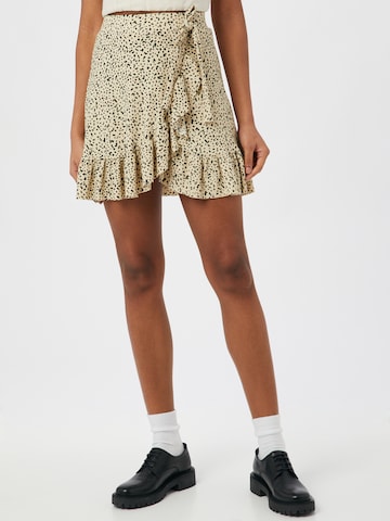 Trendyol Skirt in Beige: front