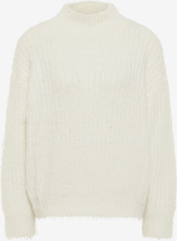 Pull-over usha WHITE LABEL en blanc : devant