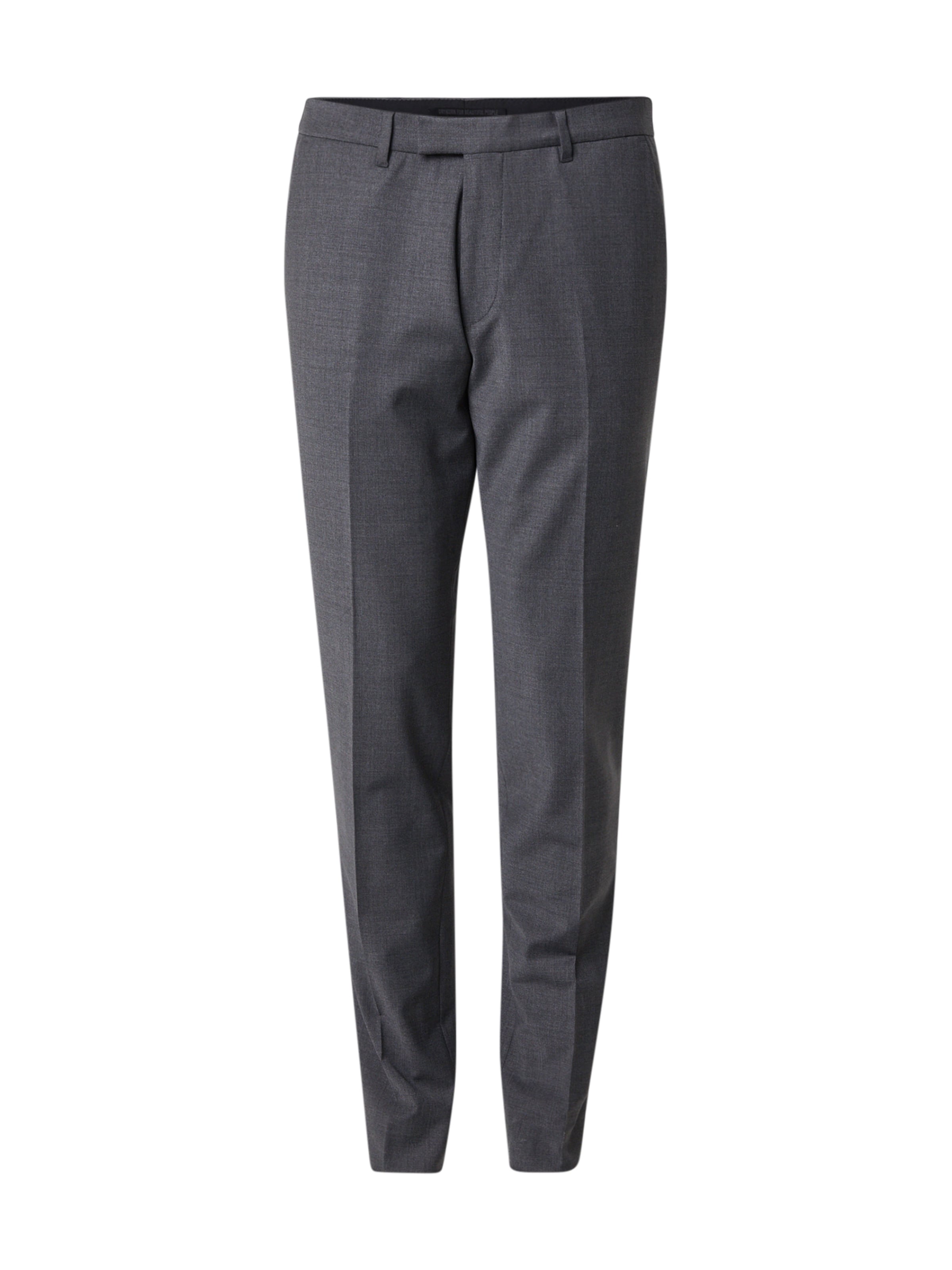 Regular Pantalon à plis 'PIET' DRYKORN en gris : devant