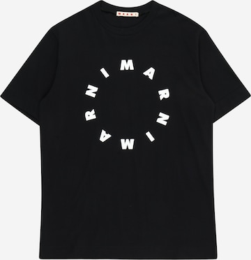 Marni T-shirt i svart: framsida