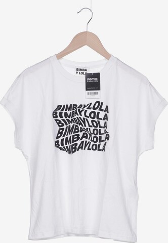 Bimba y Lola T-Shirt S in Weiß: predná strana