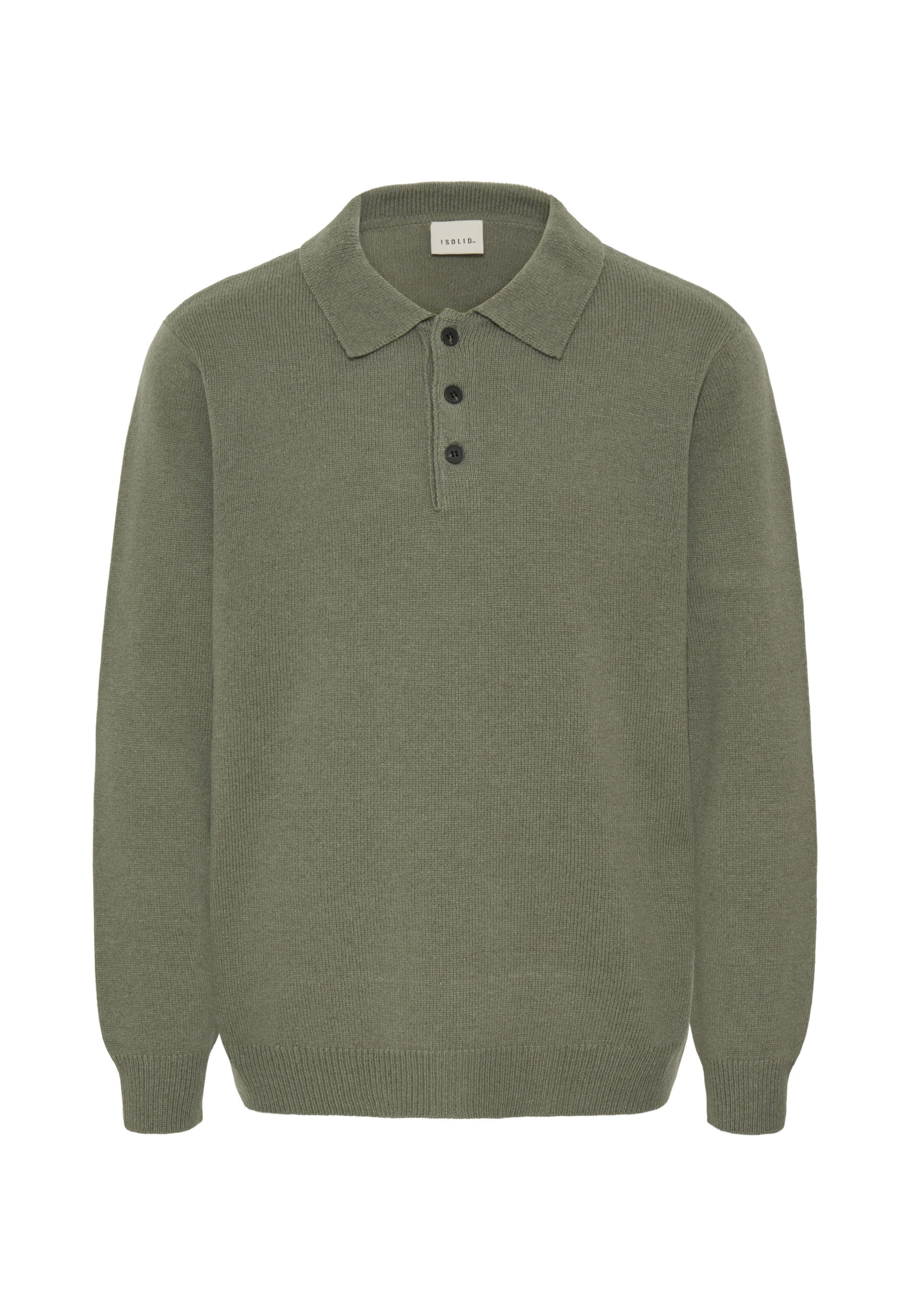 Pull-over 'SDRick' !Solid en vert : devant
