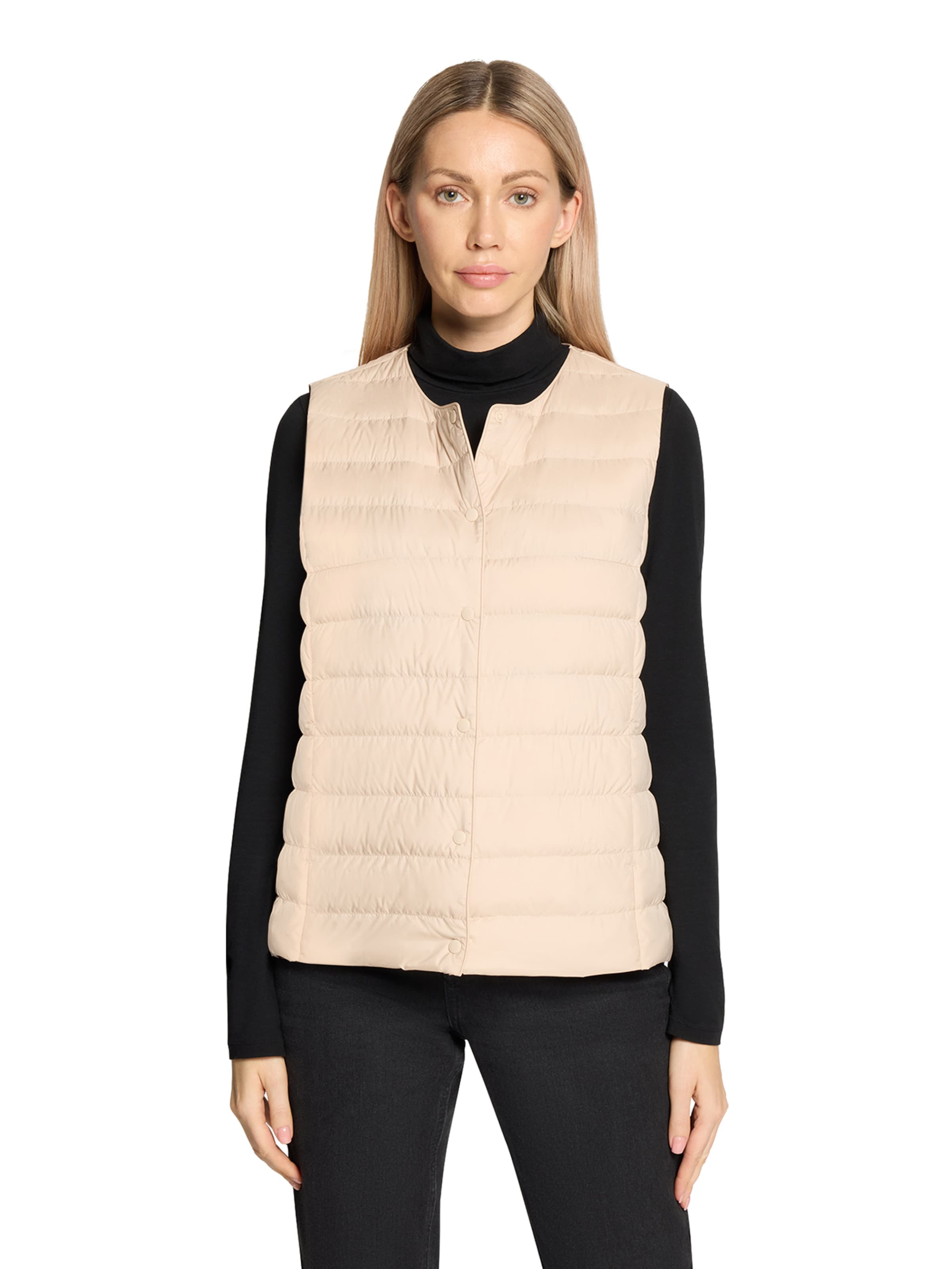 Gilet Betty Barclay en beige : devant