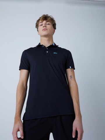 T-Shirt fonctionnel 'Polo' SPORTKIND en noir
