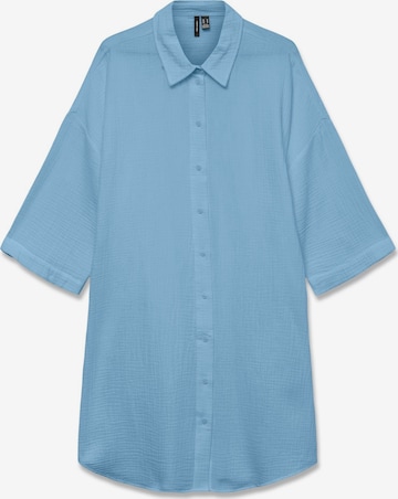 Camicia da donna 'VMNATALI' di VERO MODA in blu: frontale
