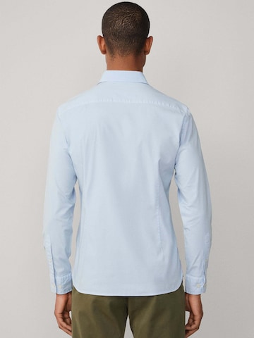 Hackett London Regular Fit Hemd in Blau