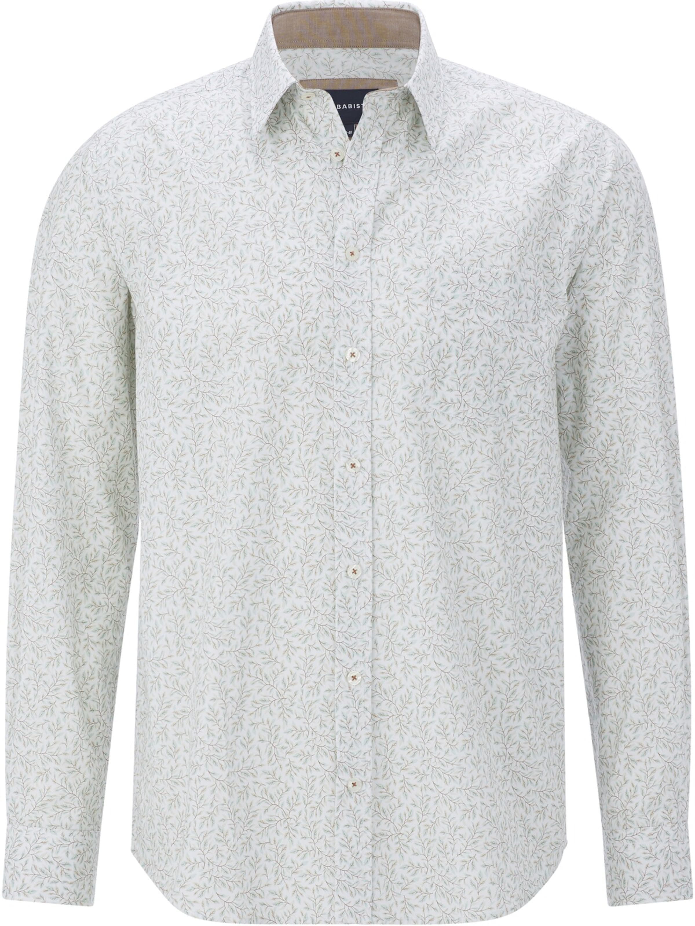 BABISTA Regular Fit Hemd ' Haldir ' in Beige: Vorderseite