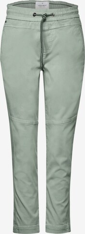 Pantalon 'Bonny' STREET ONE en vert : devant