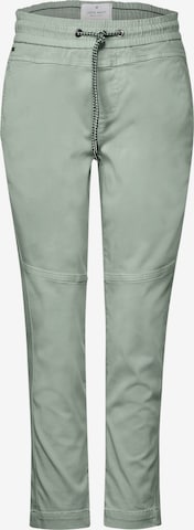 STREET ONE Regular Pants 'Bonny' in Green: front