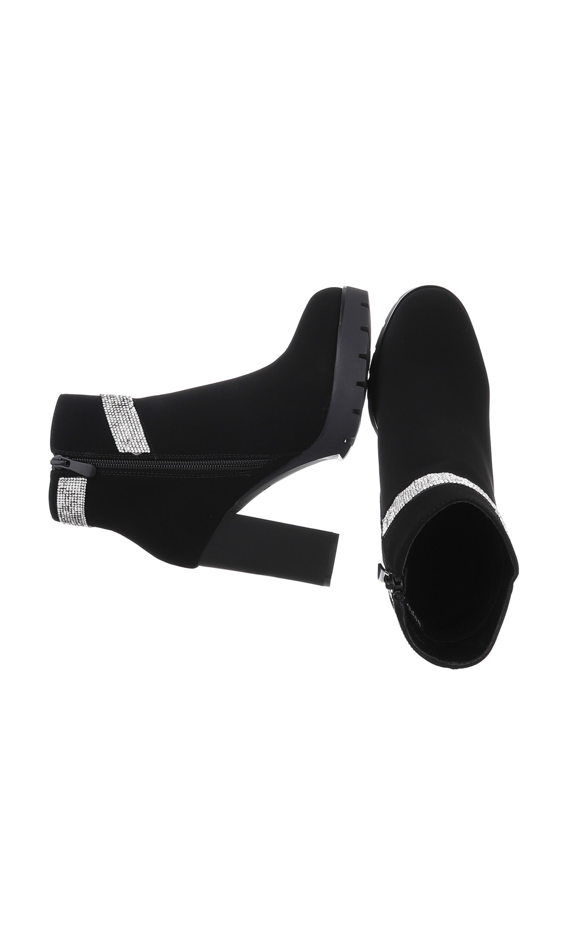 Ital-Design Ankle Boots in Black