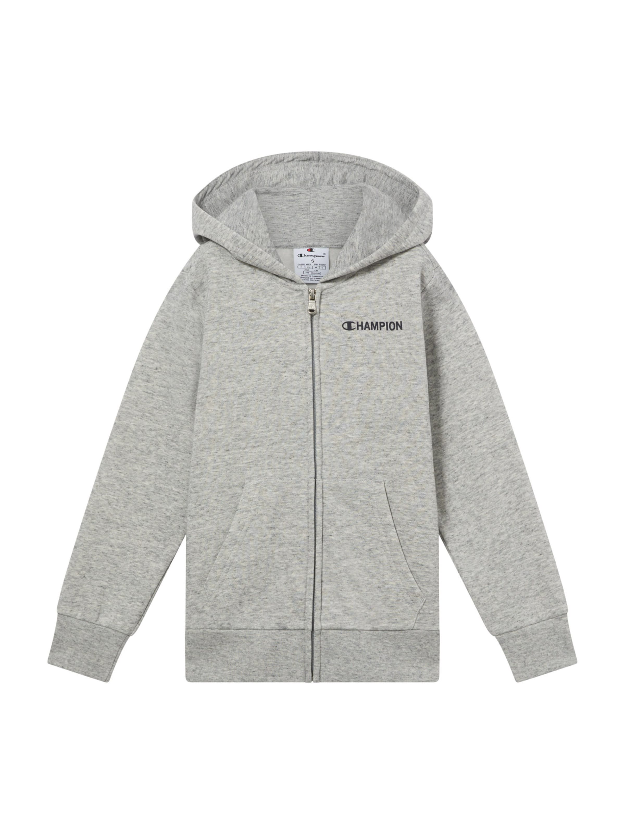 Champion Authentic Athletic Apparel Ζακέτα φούτερ σε γκρι: μπροστά