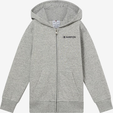 Veste de survêtement Champion Authentic Athletic Apparel en gris : devant