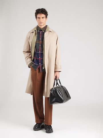 Barbour Regular Fit Hemd 'Douglas' in Grün