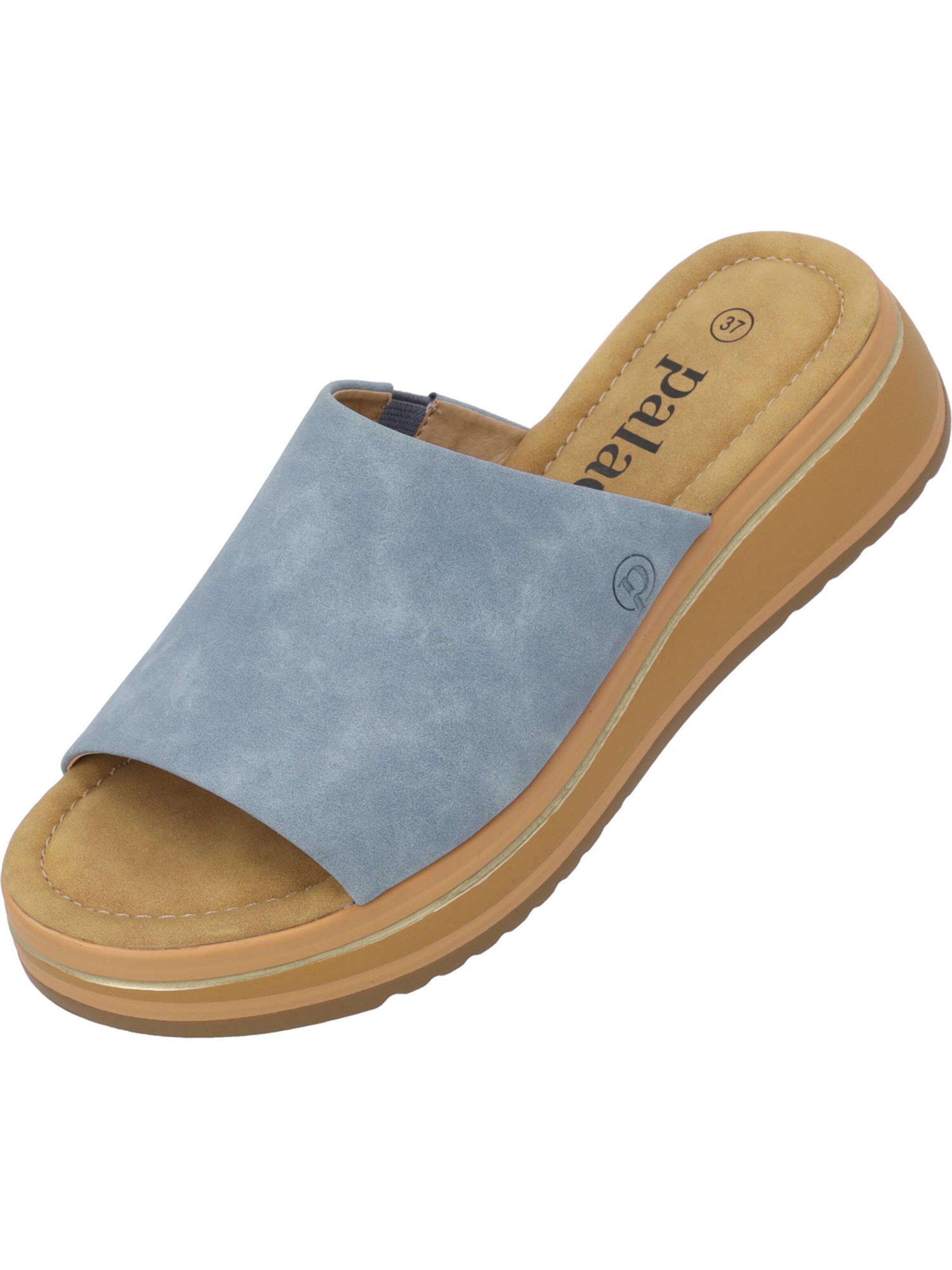 Palado Muiltjes 'Rhat' in Blauw: voorkant