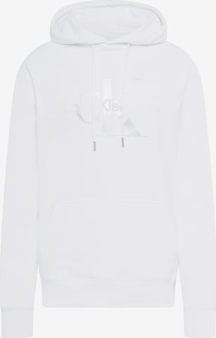 balta Calvin Klein Jeans Megztinis be užsegimo 'Essentials': priekis