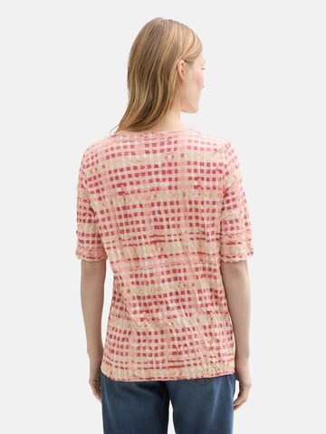 T-shirt TOM TAILOR en rouge