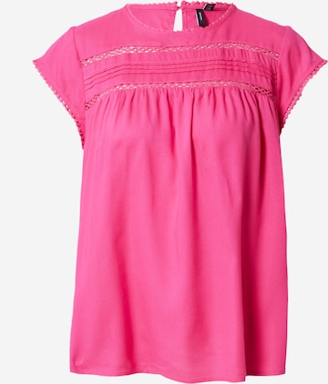 VERO MODA Blouse 'DEBBIE' in Roze: voorkant