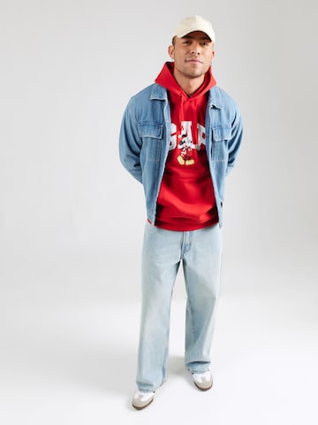 GAP Sweatshirt 'DISNEY x GAP' in Red