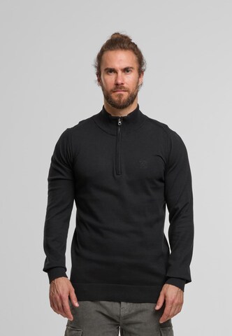 Sweat-shirt 'Lilamos' INDICODE JEANS en noir : devant