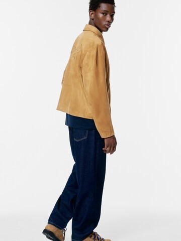 Pull&Bear Between-season jacket in Yellow
