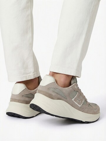 BLACKSTONE Låg sneaker 'Flint Moss DG531' i brun