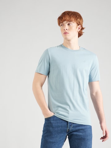 T-Shirt 'SEASONAL COLORS' HOLLISTER en bleu : devant