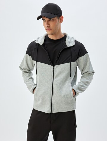 Koton Sweat jacket in Grey: front