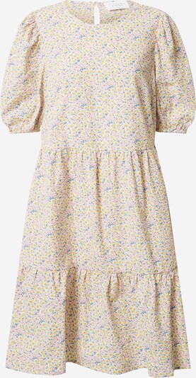 SISTERS POINT Kleid 'VILKA' in beige / rauchblau / gelb / puder, Produktansicht