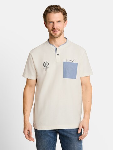 TOM TAILOR Shirt in Bruin: voorkant