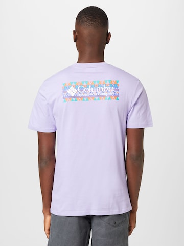 COLUMBIA Sportshirt 'North Cascades™' in Lila