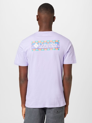 COLUMBIA Performance Shirt 'North Cascades™' in Purple