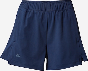 ADIDAS GOLF Loose fit Sports trousers in Blue: front