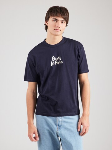 GUESS Футболка в Синий