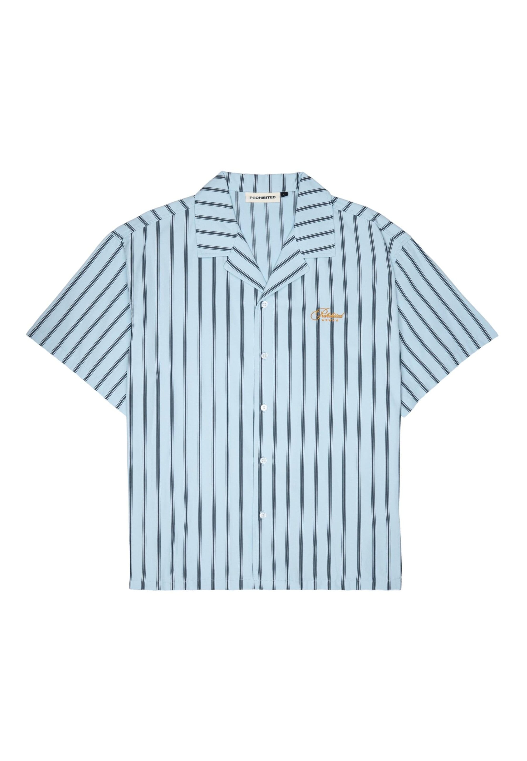 Prohibited Comfort Fit Skjorta 'Bahama' i blå: framsida