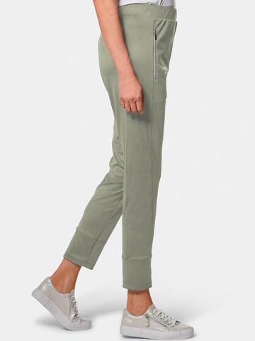 Goldner Regular Hose in Grün