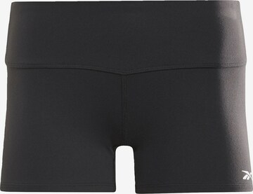 Reebok Skinny Workout Pants in Black