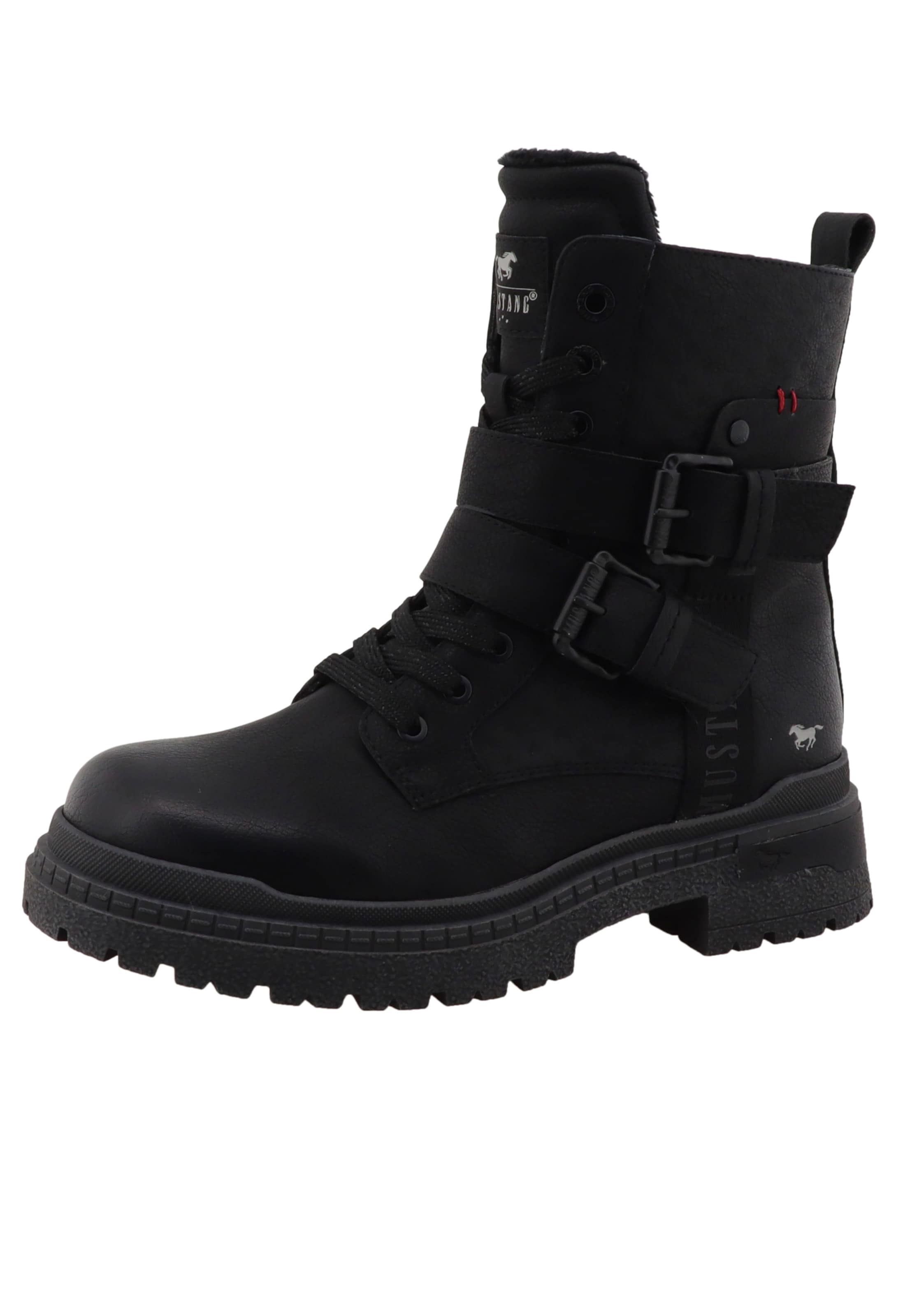 Bottines MUSTANG en noir : devant