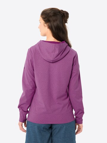 VAUDE Sports sweatshirt 'Tuenno' in Purple