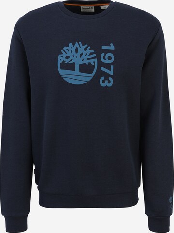 TIMBERLAND Sweatshirt 'Branded Sweat Crew 2' in Blau: front