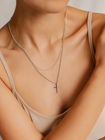 Hey Happiness Halsband 'Faith' i silver