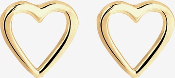 ELLI Earrings 'Herz' in Gold: front