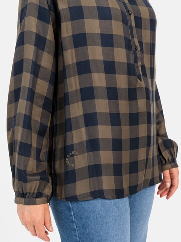 CAMEL ACTIVE Regular Fit Karobluse aus Viskose in Grün